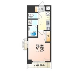 なかもず駅 徒歩4分 3階の物件間取画像